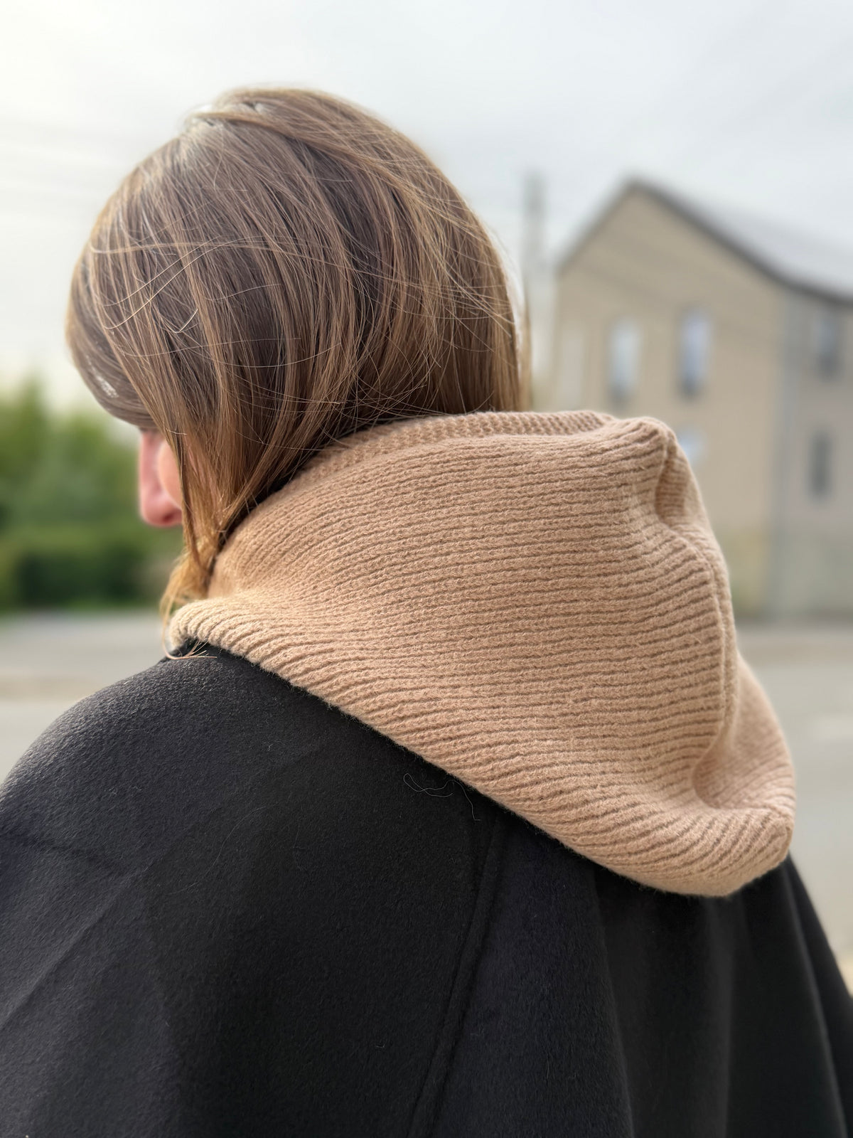 Cagoule camel