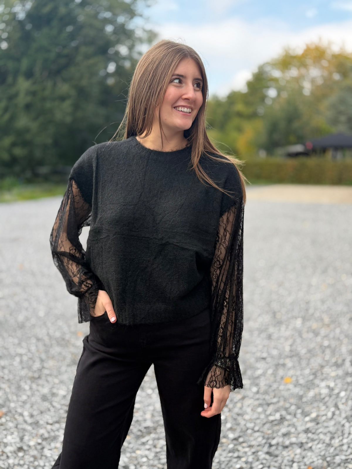 Pull Amélie noir