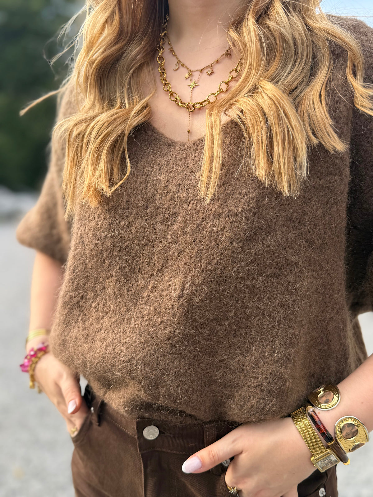 Pull col V