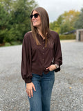 Blouse Claudia chocolat