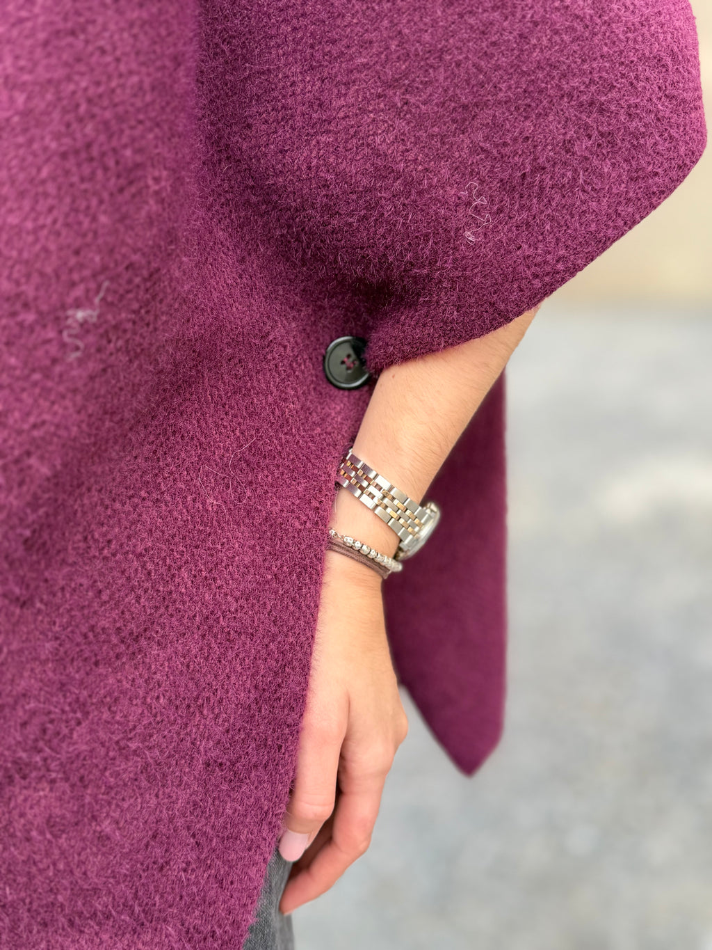Manteau Manon bordeaux
