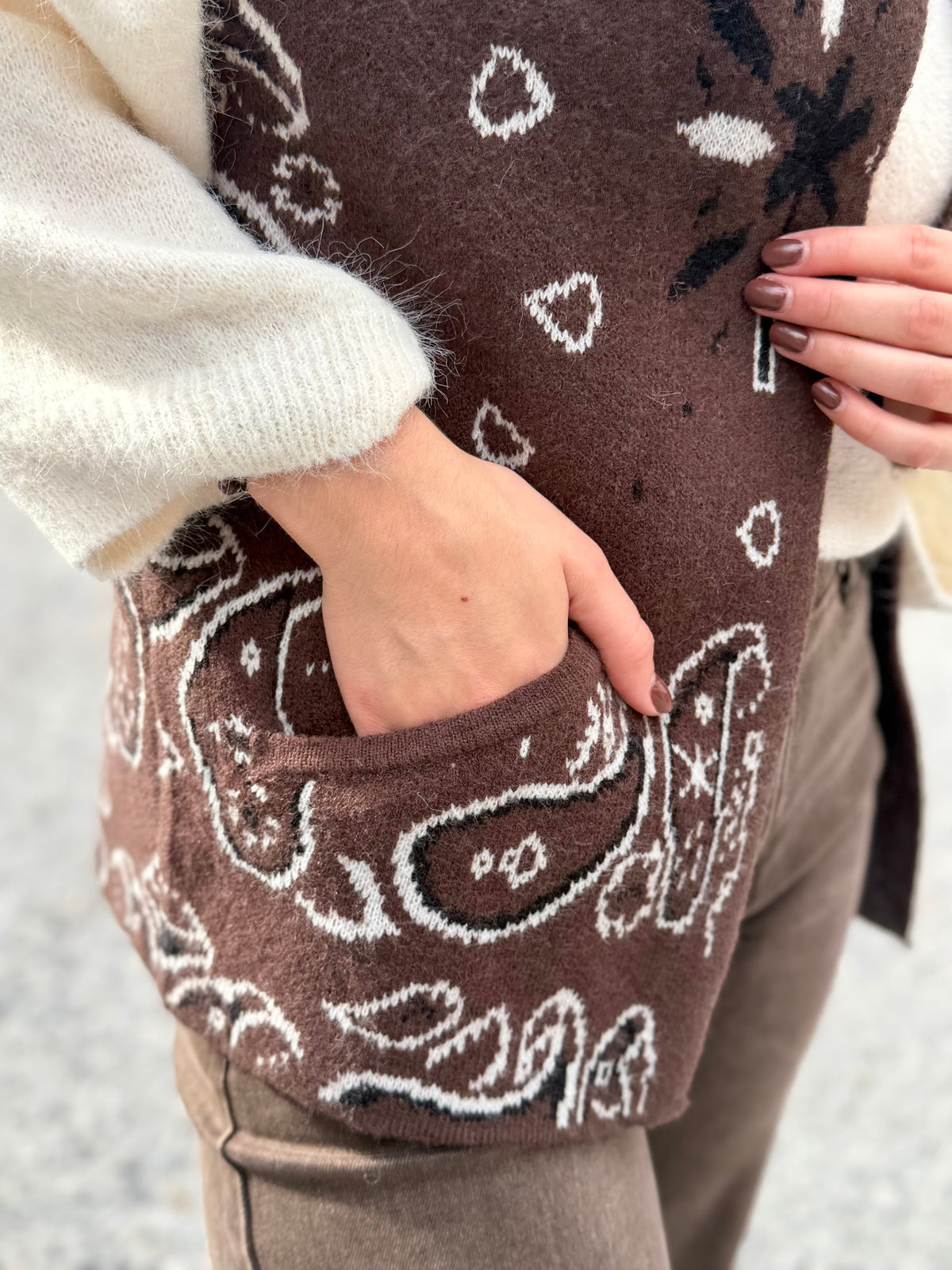 Gilet sans manches Bandana