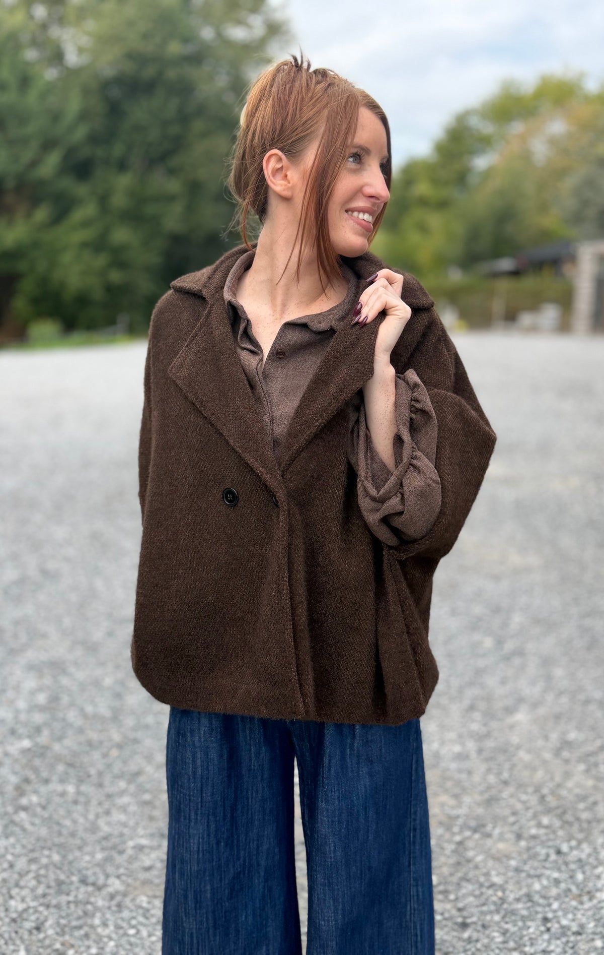 Manteau Manon chocolat