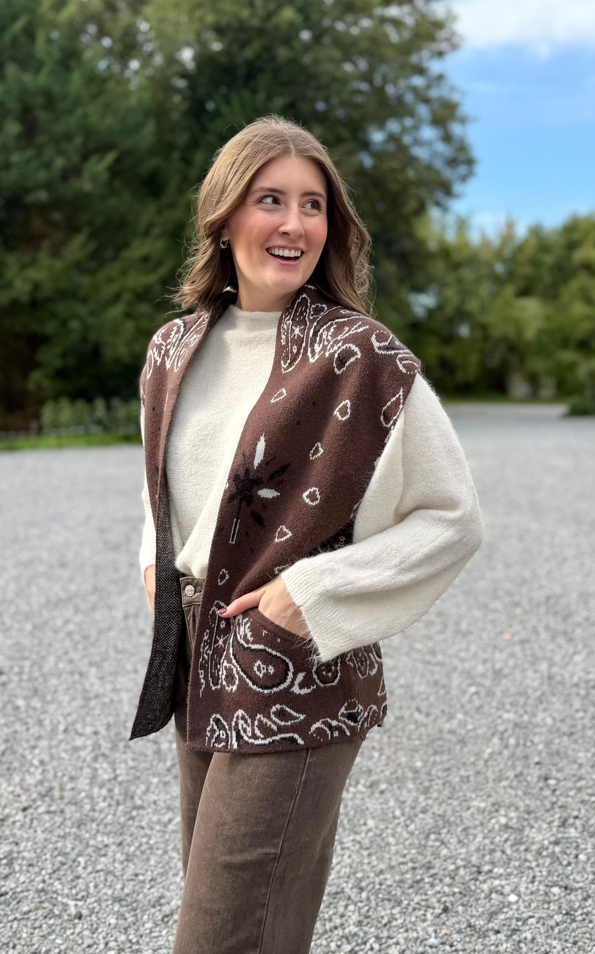 Gilet sans manches Bandana