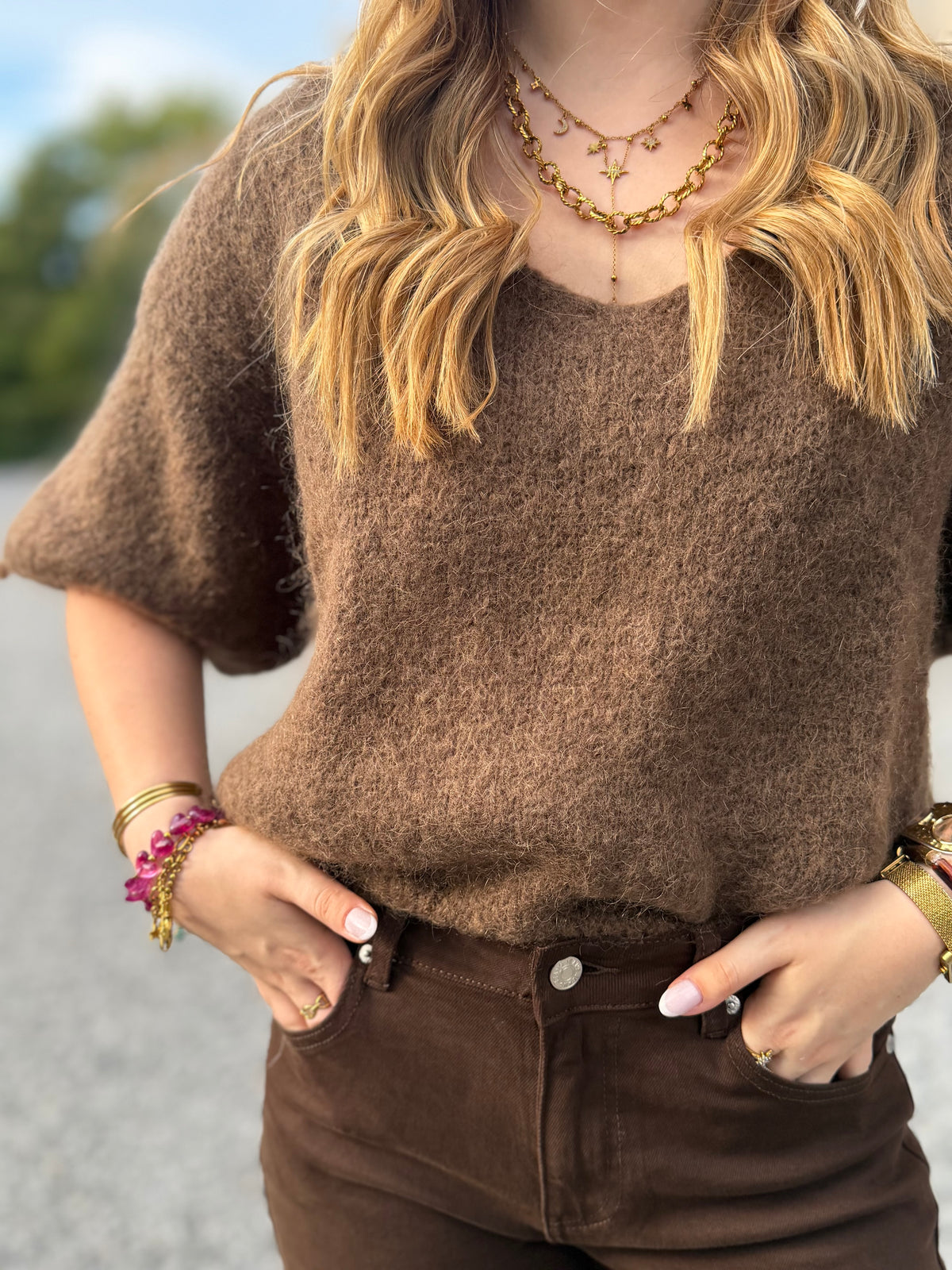Pull col V
