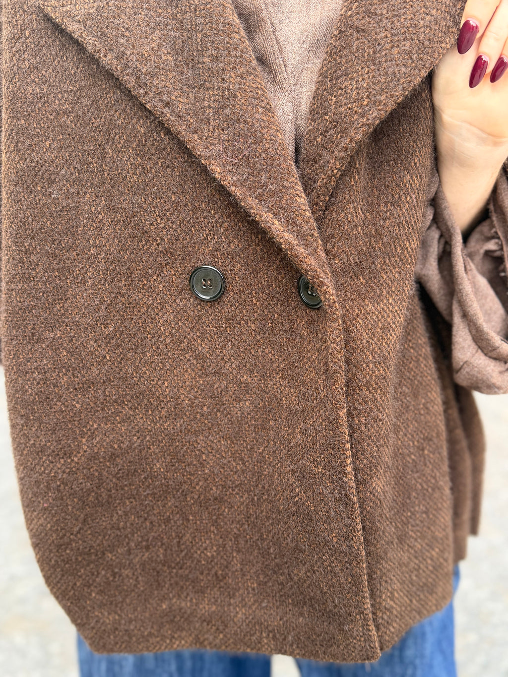 Manteau Manon chocolat
