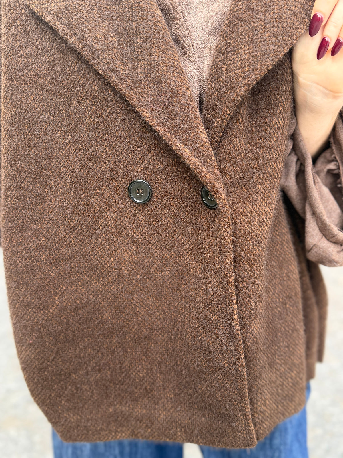 Manteau Manon chocolat