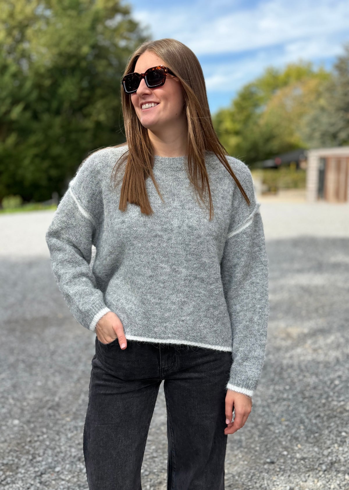 Pull Bello gris