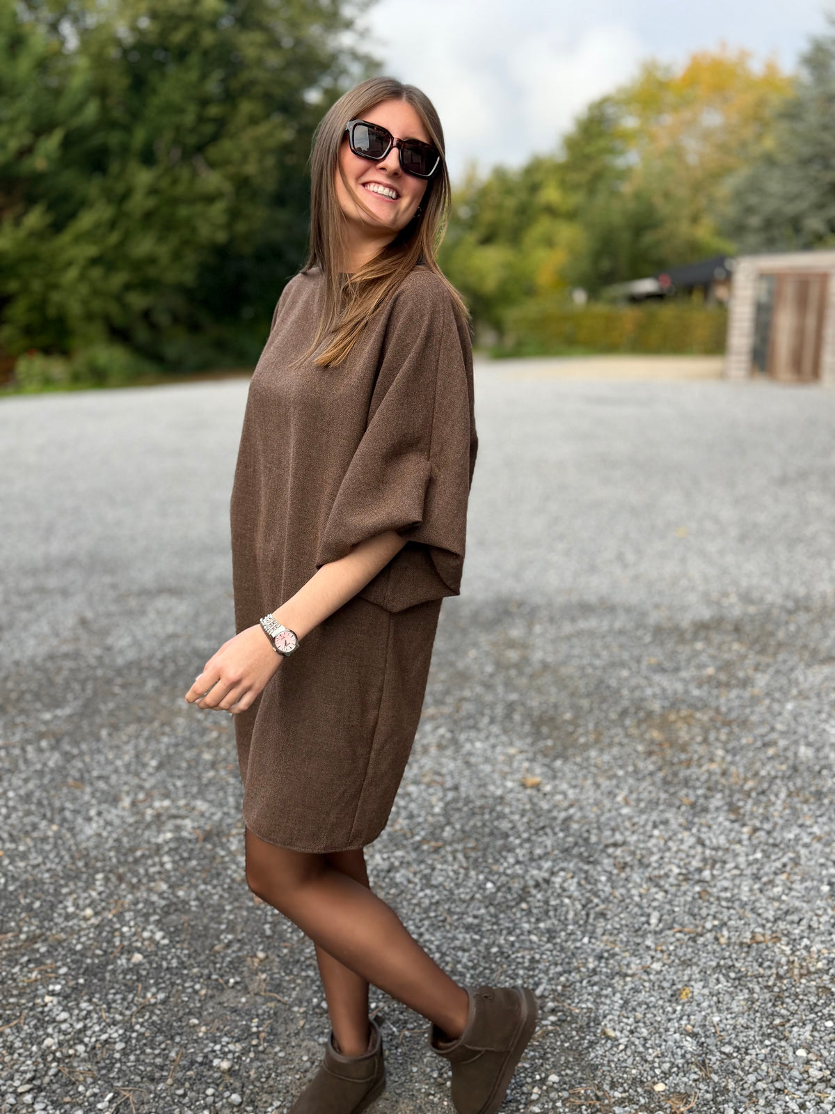 Robe chocolat