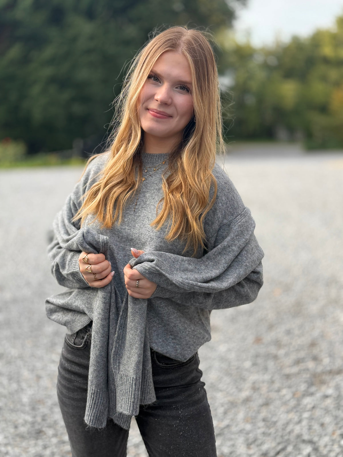 Pull Charlotte gris