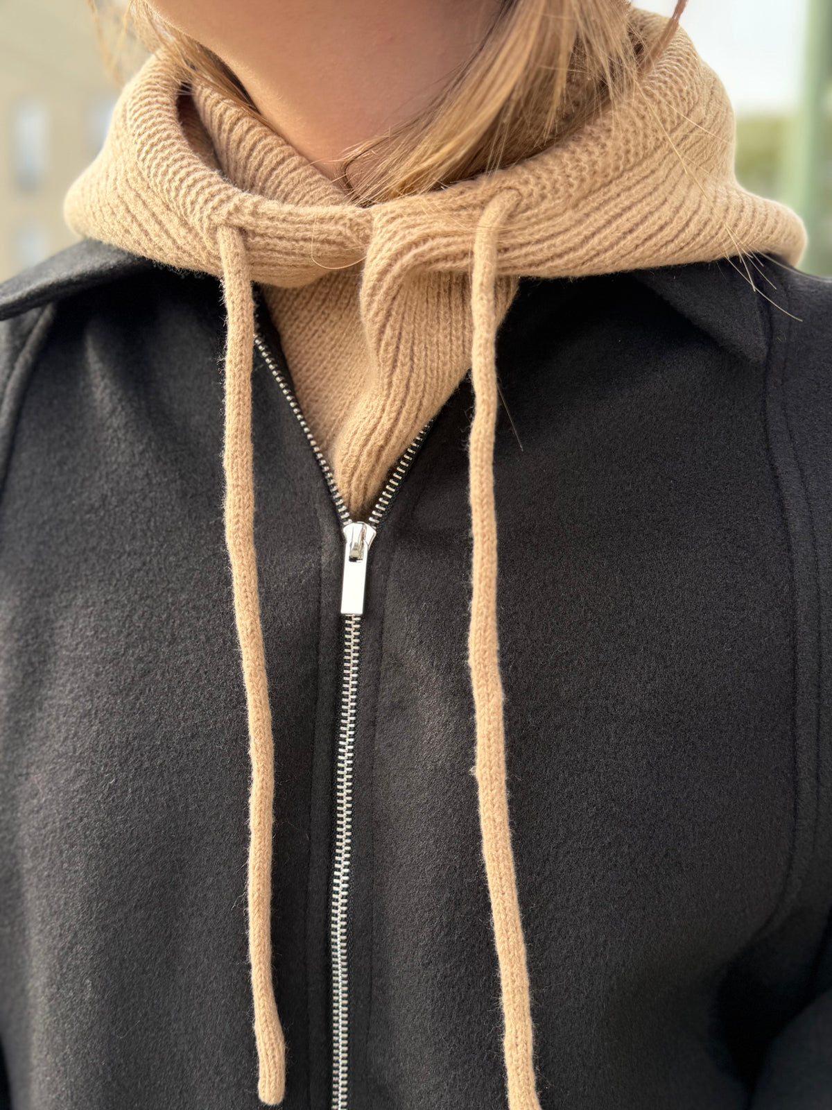 Cagoule camel