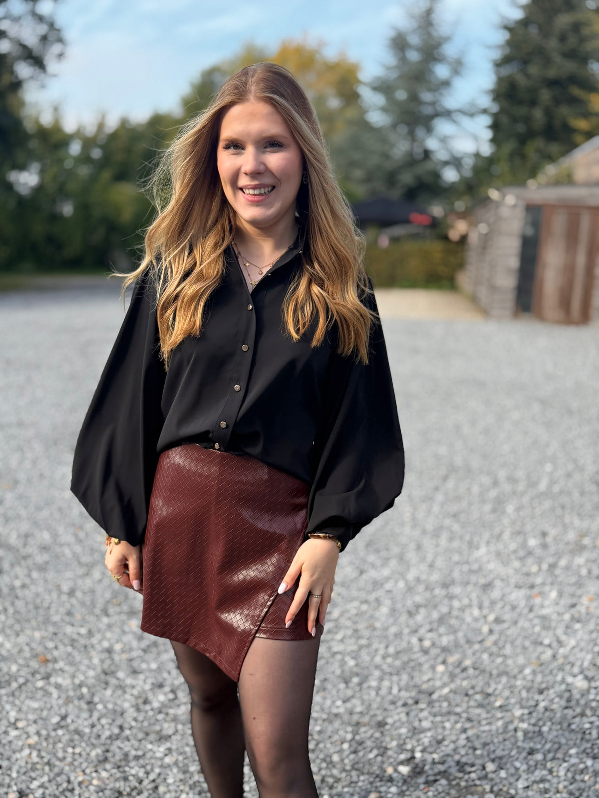 Blouse Claudia noire