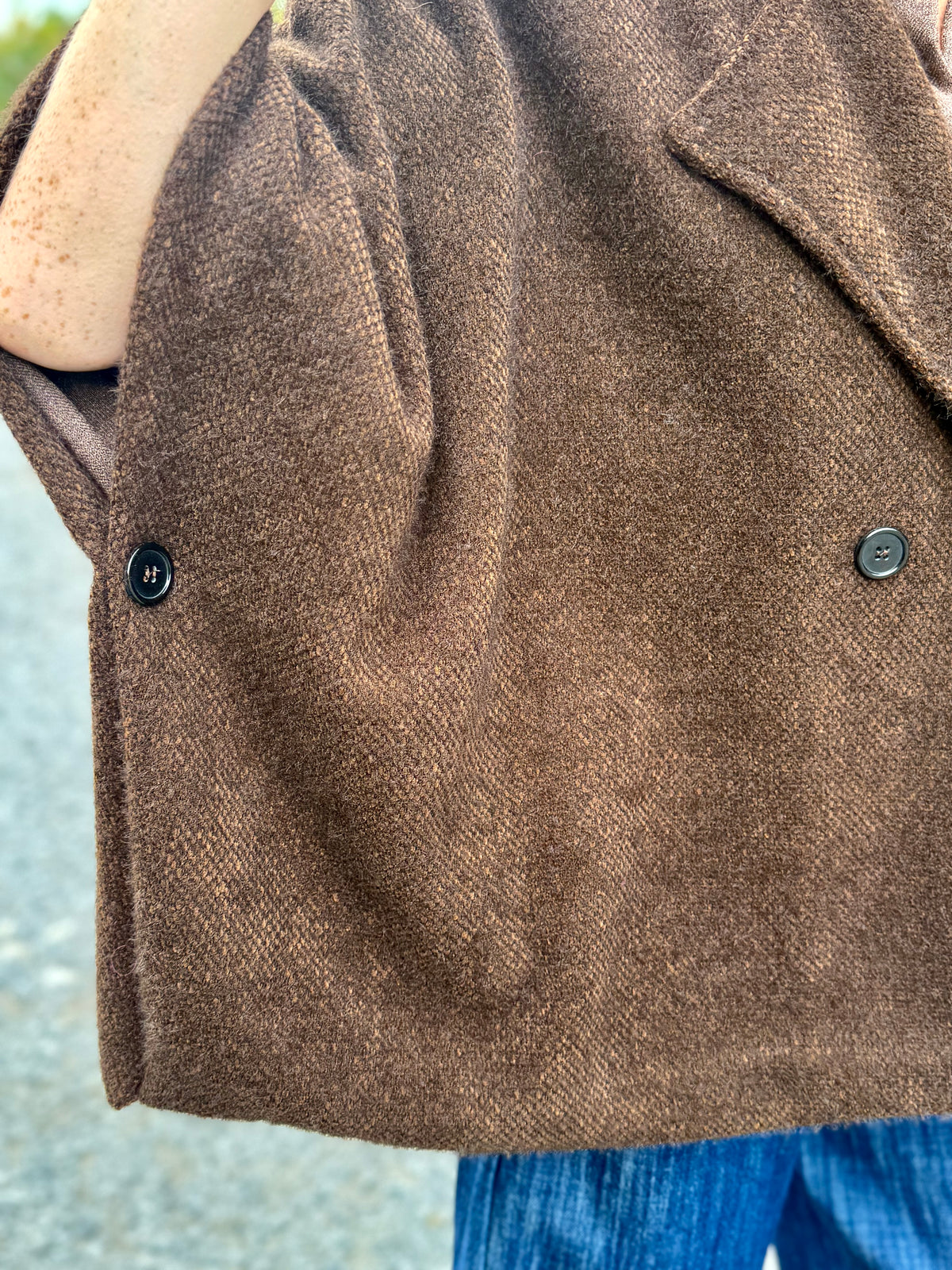 Manteau Manon chocolat